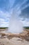 Strokkur Geysir eruption geothermal area, europe, Iceland