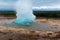 Strokkur hot spring eruption