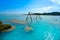 Stromatolites in Bacalar Lagoon of Mexico