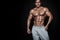 Strong Athletic Man Fitness Model Torso showing muscles