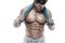 Strong Athletic Man Fitness Model Torso showing six pack abs.