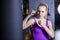 Strong boxing woman exercise in a gym