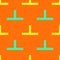 Strong builder seamless pattern