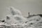 Strong waves and lighthouse, Gran canaria