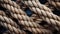 Strongly Bound: Twisted Rope with Textured Background