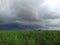 Strongman shaped cloud Awan berbentuk manusia foto gambar image