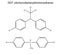 Structural chemical formula of pesticide DDT