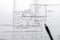 Structural details drawing. Construction project documentation. Architectural drawing.