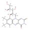 Structural formula of riboflavin