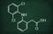 Structural model of Diclofenac