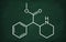 Structural model of Methylphenidate