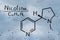 Structural model of Nicotine