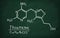 Structural model of Vitamin B1 Thiamine