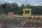 Structure of a hydroelectric dam in the city of Barra Bonita, SP - Brazil