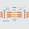 Structure of the sarcomere the contractile unit of skeletal muscles. myosin and actin filaments, discs, z-line, myosin heads, m-li