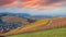 Struempfelbach - Vineyards at Weinstadt region - beautiful landscape in autum close to Stuttgart, Baden-Wuerttemberg, Germany