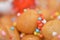 Struffoli christmas italian pie with honey traditional dessert from neaples city