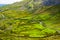 The Struggle road at Kirkstone Pass leading to Windermere lake Ambleside Lake District England