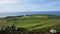 Strumble head panorama lighthouse and fields