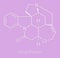 Strychnine poisonous alkaloid molecule. Isolated from Strychnos nux-vomica tree. Skeletal formula.