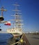 STS Gift of the Youth Dar Mlodziezy - three-masted Polish training frigate type B-95 in Gdynia