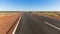 The Stuart highway crosses Australia from north to south