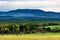 Stubble fields in the Altai mountains