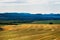 Stubble fields in the Altai mountains