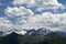 stubnerkogel mountains landscape in summertime Bad Gastein