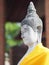 Stucco Buddha images in the Ayutthaya period enshrined at the Wat Yaichaimongkol, Buddhist Temple