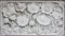 Stucco white sculpture decorative pattern wall design square for