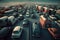 Stuck in Traffic: Navigating the Urban Gridlock of a Traffic Jam