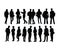 Student Activity Silhouettes