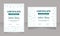 Student certificate design template set