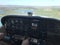 Student pilot landing Cessna