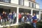 Students on a field trip to the Old Constitution House, Windsor, VT