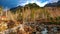 Studeny potok. Cold stream in High Tatras Mountains, Slovakia