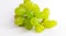 Studio image grapes with white background