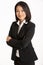 Studio Portrait Of Chinese Businesswoman