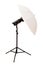 Studio umbrella isolated