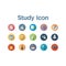 Study Icon Set