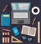 Stuff for studying and business. Useful things for students, office workers and businessmen.