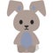 Stuffed Animal Bunny Rabbit Illustration