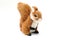 Stuffed brown squirrel