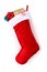 Stuffed Christmas stocking