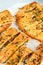 Stuffed Garlic Bread and Slices - American-Italian Cuisine