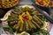 Stuffed grape leaves or  vine leaf roll