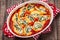 Stuffed pasta shells with spinach ricotta