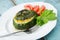 Stuffed Pattypan Squash