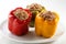 Stuffed pepper with meat